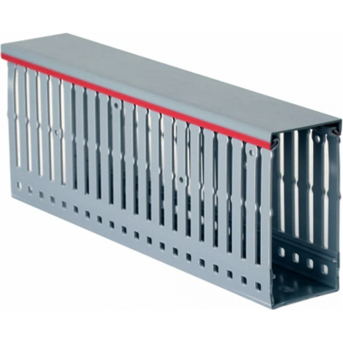 Короб перфорированный DKC RL12 80x80 серый QUADRO 00152RL Короб перфорированный DKC RL12 80x80 серый QUADRO 00152RL