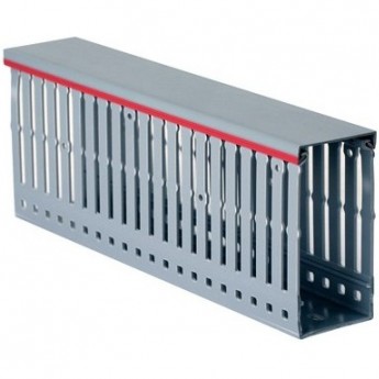 Короб перфорированный DKC RL6 80x40 серый QUADRO