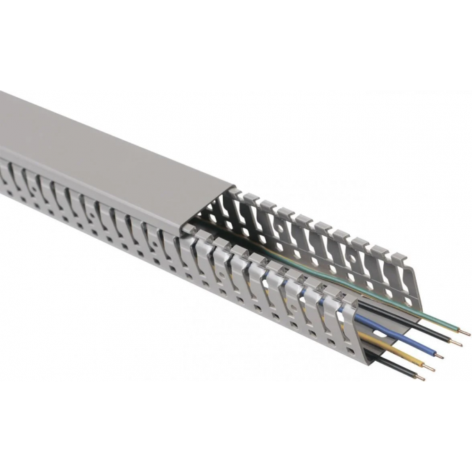 Короб перфорированный DKC RL75 15x40 серый QUADRO 00674RL Короб перфорированный DKC RL75 15x40 серый QUADRO 00674RL